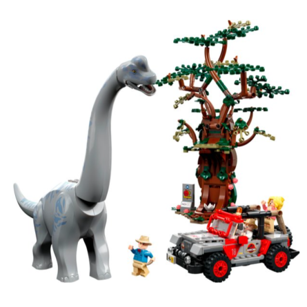 Конструктор Lego Jurassic Park Відкриття брахіозавра фото №2
