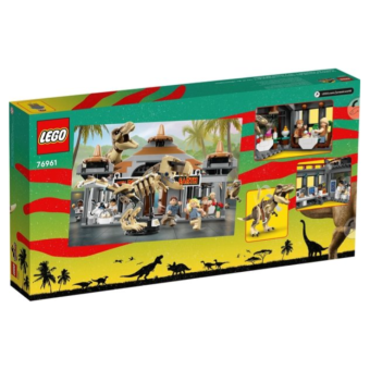 Зображення Конструктор Lego Jurassic Park Центр відвідувачів: Атака тиранозавра й раптора