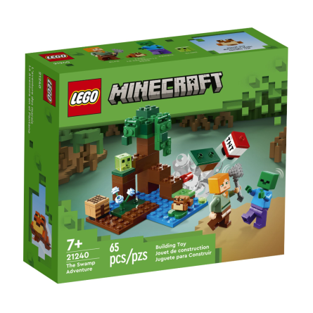 Конструктор Lego Minecraft Пригоди на болоті