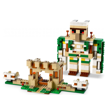 Конструктор Lego Minecraft Фортеця Залізний голем фото №3