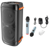 Портативна колонка Hoco BS53 Manhattan wireless dual mic outdoor BT speaker Black фото №6