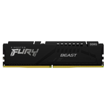 Зображення Модуль пам'яті для комп'ютера Kingston Fury (ex.HyperX) DDR5 16GB 5600 MHz Beast Black Kingston Fury (ex.HyperX) (KF556C40BB-16)