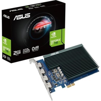 Зображення Відеокарта Asus GeForce GT 730 2GB GDDR5 Silent loe 4 HDMI GT730-4H-SL-2GD5
