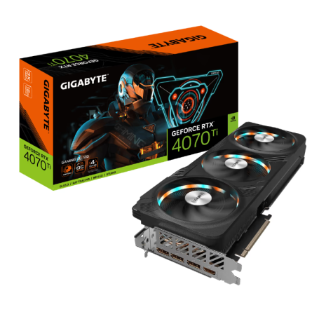 Відеокарта GigaByte GeForce RTX 4070 Ti 12Gb GDDR6X GAMING OC