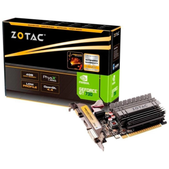 Зображення Відеокарта Zotac GeForce GT 730 2GB DDR3 ZONE Edition Low Profile