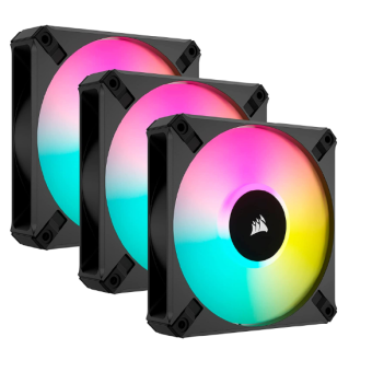 Изображение Система охлаждения CORSAIR AF120 RGB Elite Triple Pack (CO-9050154-WW)