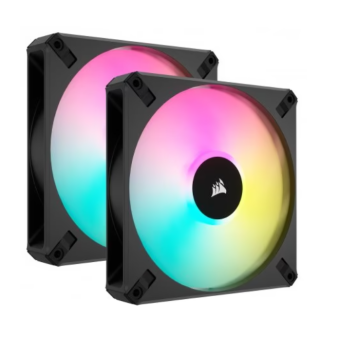Изображение Система охлаждения CORSAIR AF140 RGB Elite Dual Pack (CO-9050156-WW)