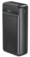 Мобільна батарея XO PR201 2USB Type-C PD&QC3.0 65W 30000mAh Black