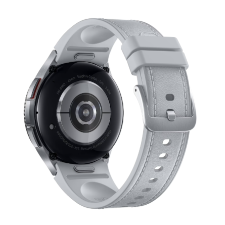 Смарт-годинник Samsung Galaxy Watch6 Classic 43mm Silver (SM-R950NZSASEK) фото №4