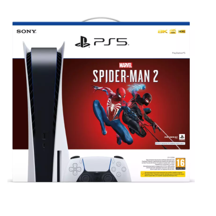 Игровая приставка Sony PlayStation 5 825GB Marvel’s Spider-Man 2 Bundle (1000039695) фото №2