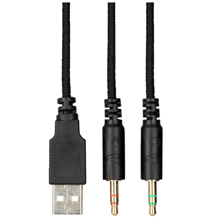 Навушники 2E  GAMING HG340 RGB USB 7.1 Black фото №7