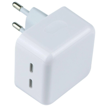 Зображення МЗП Apple 50W HC Dual USB-C Port Compact Power Adapter AAA  White