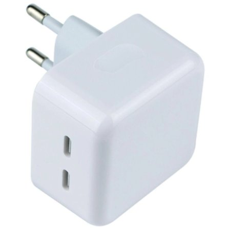 МЗП Apple 50W HC Dual USB-C Port Compact Power Adapter AAA  White