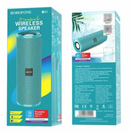 Портативна колонка Borofone BR1 Beyond sportive wireless speaker Blue фото №2