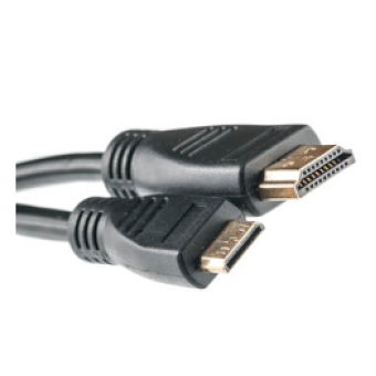 Зображення Кабель PowerPlant HDMI A to HDMI C (mini), 0.5m (KD00AS1192)