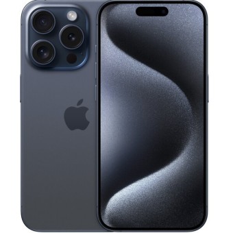 Зображення Смартфон Apple iPhone 15 Pro 128GB Blue Titanium (MTV03)