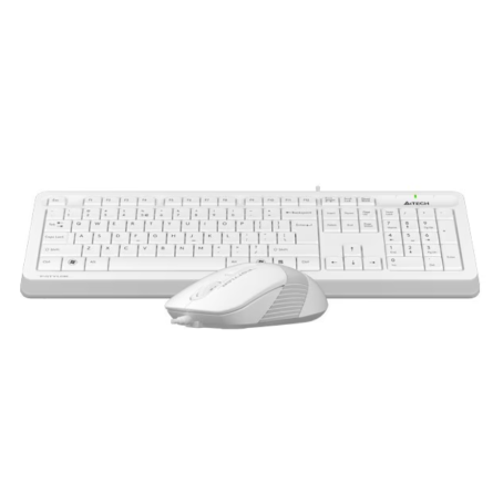 Клавиатура   мышка A4Tech F1010 (White) фото №2