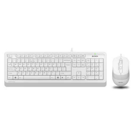 Клавіатура   мишка A4Tech F1010 (White)