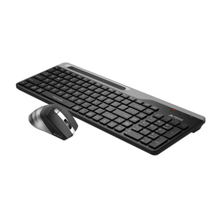 Клавіатура   мишка A4Tech FB2535C (Smoky Grey) фото №3