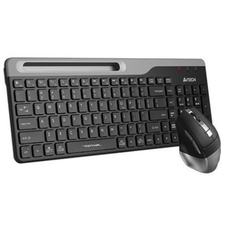 Клавиатура   мышка A4Tech FB2535C (Smoky Grey) фото №2