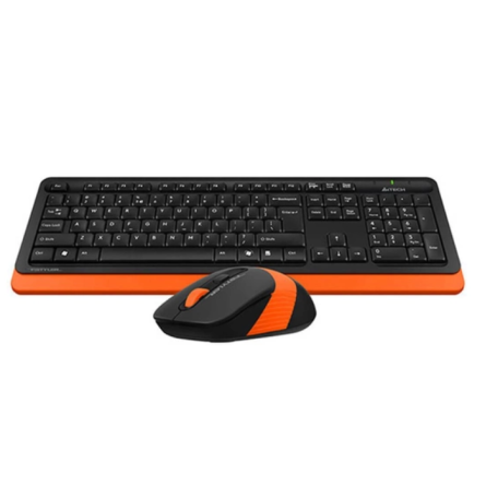 Клавиатура   мышка A4Tech FG1010 (Orange) фото №3