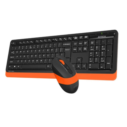 Клавіатура   мишка A4Tech FG1010 (Orange) фото №2