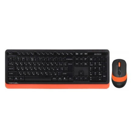Клавиатура   мышка A4Tech FG1010 (Orange)