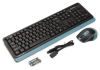 Клавіатура   мишка A4Tech FG1035 (Navy Blue) фото №3