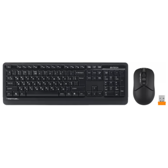 Зображення Клавіатура   мишка A4Tech FG1012 (Black)