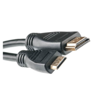Зображення Кабель PowerPlant HDMI A to HDMI C (mini), 2.0m (KD00AS1193)