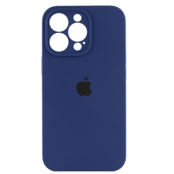 Зображення Чохол для телефона Soft Case Silicone Full Case AA Camera Protect for Apple iPhone 14 (7) Dark Blue