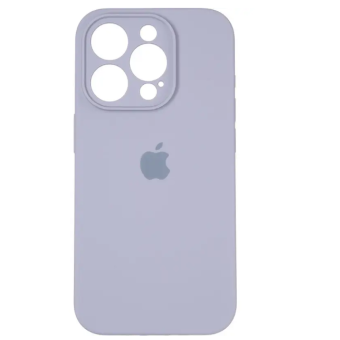Зображення Чохол для телефона Soft Case Silicone Full Case AA Camera Protect for Apple iPhone 15 (28) Lavender Grey