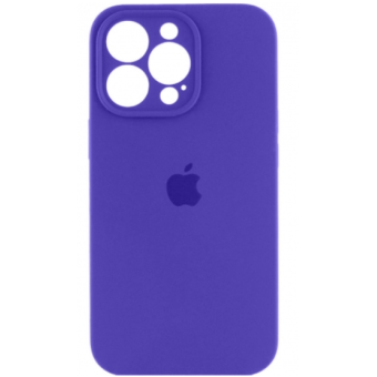 Зображення Чохол для телефона Soft Case Silicone Full Case AA Camera Protect for Apple iPhone 15 Pro Max (22) Dark Purple