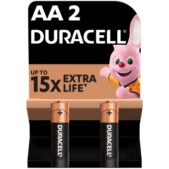 Зображення Батарейки Duracell LR06 MN1500 1x2 шт