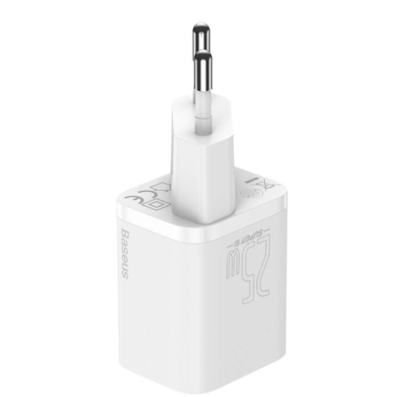 МЗП Baseus Super Si 25W 1 USB-C (CCSP020102) White фото №3