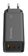 СЗУ Colorway GaN3 Pro Power Delivery (USB-A   2 USB TYPE-C) (65W) чорне фото №7