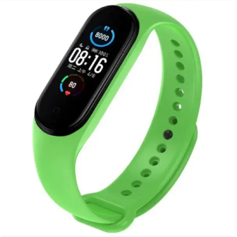 Изображение Ремінець для годинника Colorway Xiaomi Mi Band 5/6/7, зелений (CW-SXMB7-GN)