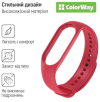Ремінець для годинника Colorway Xiaomi Mi Band 5/6/7, червоний (CW-SXMB7-RD) фото №2