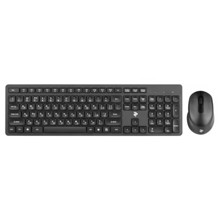 Клавіатура   мишка 2E MK420 WL Black (2E-MK420WB)