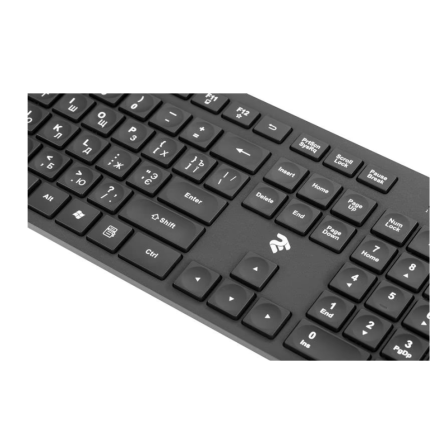 Клавиатура   мышка 2E MK420 WL Black (2E-MK420WB) фото №5