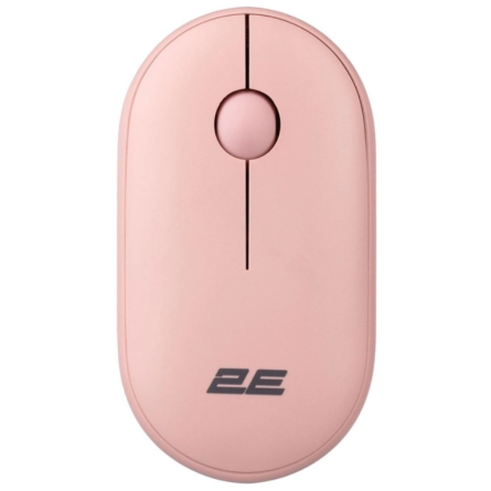 Компьютерная мыш 2E MF300 Silent, WL/BT, рожевий (2E-MF300WPN)