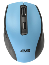 Комп'ютерна миша 2E MF250 Silent, WL, синій (2E-MF250WBL)