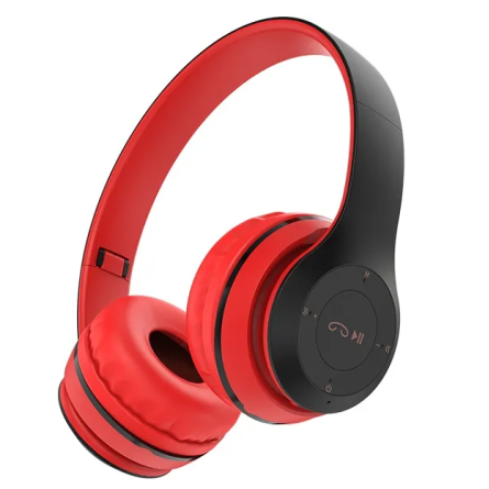 Наушники Borofone BO4 Charming rhyme wireless headphones Red фото №2