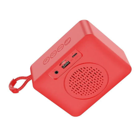 Портативна колонка Hoco BS51 Gold brick sports BT speaker Red фото №2