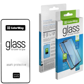 Изображение Защитное стекло Colorway 9H FC glue Samsung Galaxy S23 black (CW-GSFGSG911-BK)
