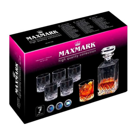 Набор стаканов для виски Maxmark MK-GT1109 фото №3