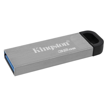 Флешка Kingston USB 3.2 DT Kyson 32GB Silver/Black фото №2