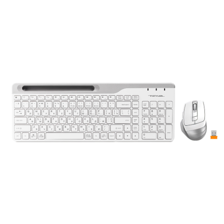 Клавиатура   мышка A4Tech FB2535C (Icy White)