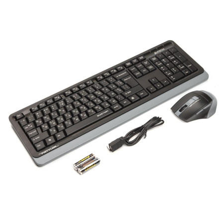 Клавиатура   мышка A4Tech FGS1035Q (Grey) фото №3