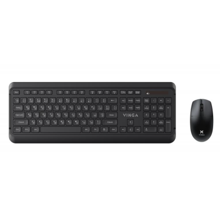 Клавіатура   мишка Vinga KBSW-110 Black